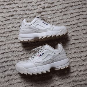 Fila disruptor white chunky sneaker